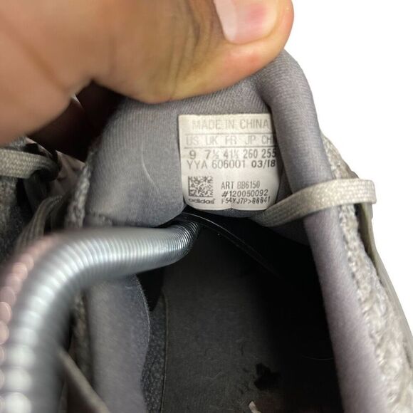 Adidas Womens Ultra Boost BB6150 Gray Running Shoes Sneakers Size 9 - Picture 4 of 9